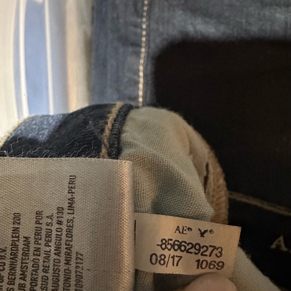 American Eagle Skinny Jeans Super Stretch Size 4 Long - Picture 12 of 12